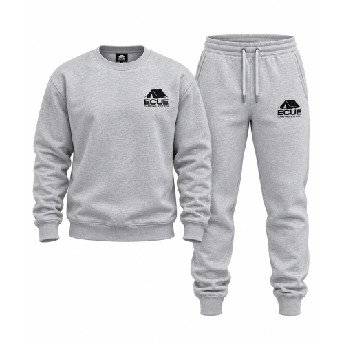 Crewneck Sweats Two Piece Combo (Grey) Crewneck Sweats Two Piece Combo (Grey)