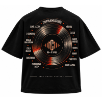 ECUE Deep House Culture T-Shirt (Black) ECUE Deep House Culture T-Shirt (Black)