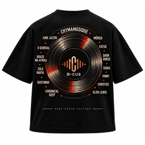 ECUE Deep House Culture T-Shirt (Black) ECUE Deep House Culture T-Shirt (Black)