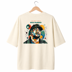 Music Collaborated T-shirt (Cream white) Music Collaborated T-shirt (Cream white)