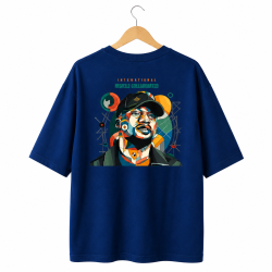 Music Collaborated T-shirt (Navy Blue) Music Collaborated T-shirt (Navy Blue)