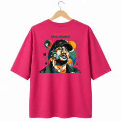 Music Collaborated T-shirt (Pink) Music Collaborated T-shirt (Pink)